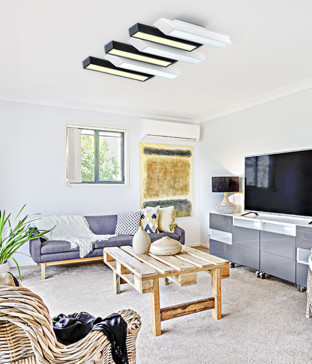 피아노 6등 120W 국산LED거실등 아파트거실등