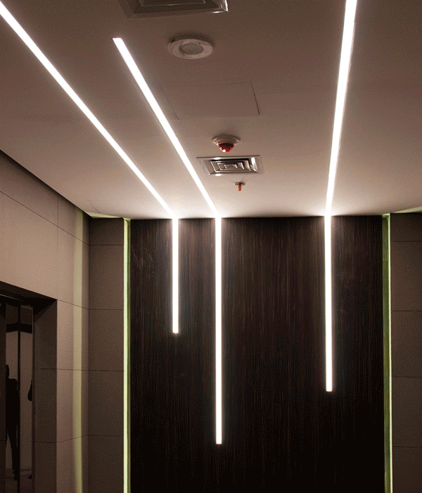 LED 니노 라인시스템 시리즈 라인조명 매입등