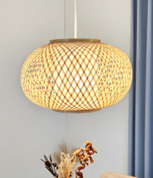 아델리 1등 펜던트 라탄펜던트 라탄식탁조명