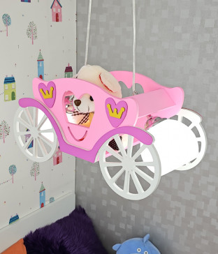 프린세스 2등 펜던트 (인형포함) 키즈등 어린이펜던트 아이방조명